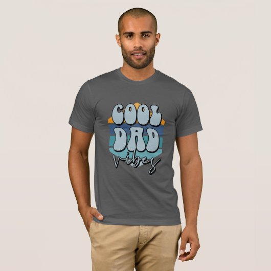 Cool Dad Vibes  T-Shirt (Vorne ganz)