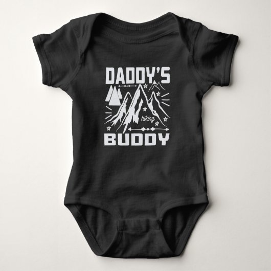 cool Daddy's Wanderfreund unisex Baby Strampler (Vorderseite)