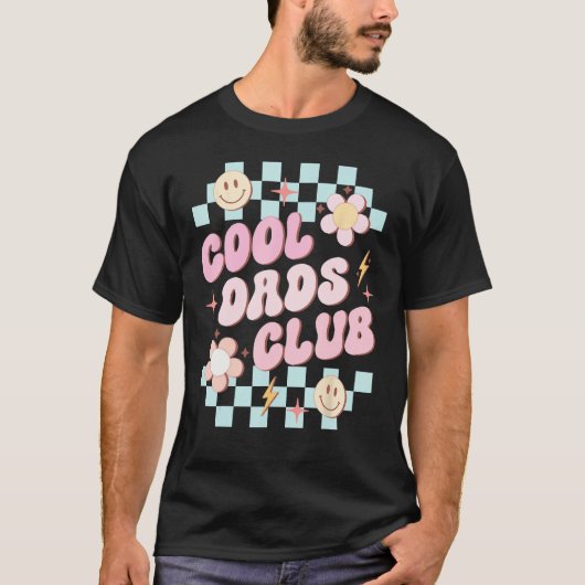 Cool Dads Club, Happy Father's Day T-Shirt (Vorderseite)