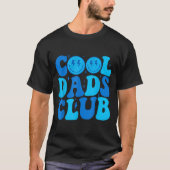 Cool Dads Club Shirt Retro Groovy Dad Father's Day (Vorderseite)