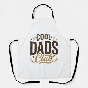 Cool Dads Club Vintage Dad Shirt Design_1 Schürze