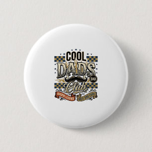 Cool Dads Club Vintage Gravur Dad Shirt Design_ Button