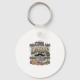 Cool Dads Club Vintage Gravur Dad Shirt Design_ Schlüsselanhänger