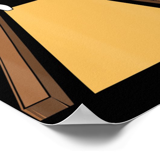 Cool, das ist ein Bowlshit Spaß Bowling Geschenk f Poster (Ecke)