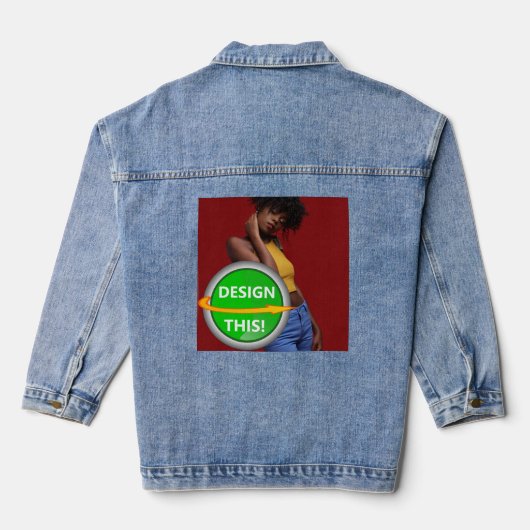 COOL! Denim Jacket (Jean Jacket) - Custom Jeansjacke (Rückseite)