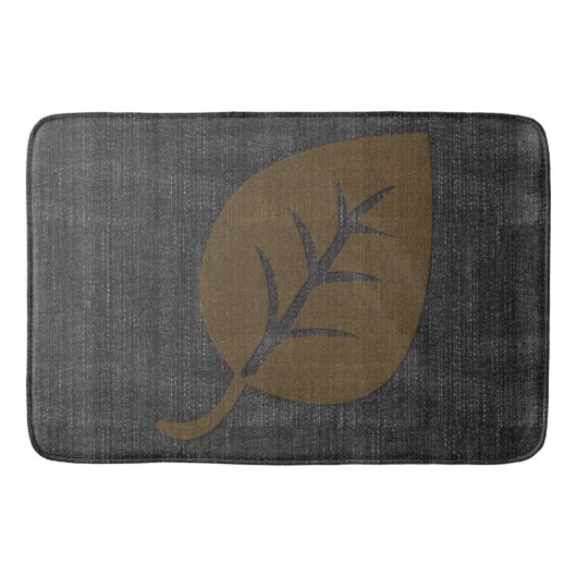 Cool Denim Look Badematte (Vorderseite)