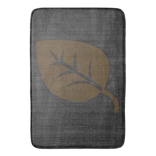 Cool Denim Look Badematte (Vorderseite Vertikal)