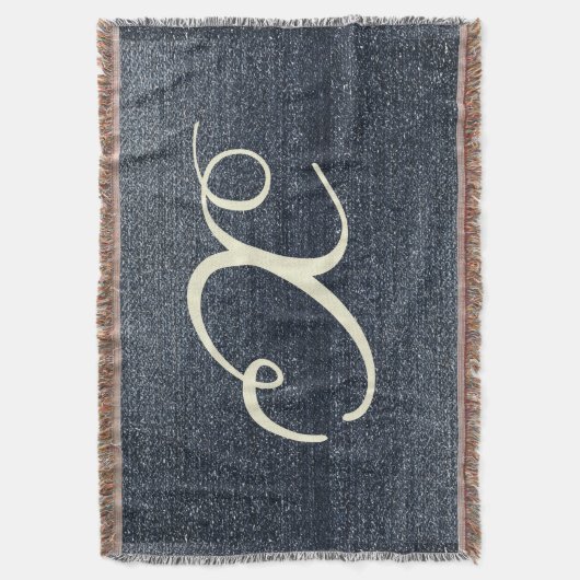 Cool Denim Look Decke (Vorderseite Vertikal)