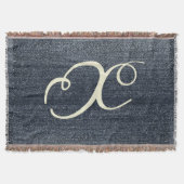 Cool Denim Look Decke (Vorderseite)