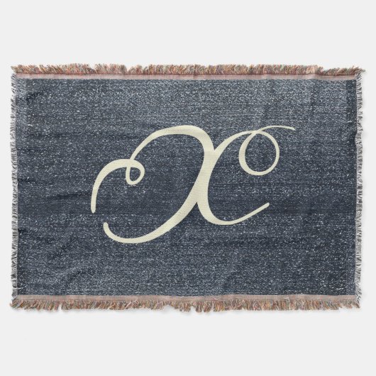 Cool Denim Look Decke (Vorderseite)