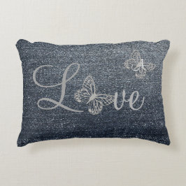 Cool Denim Look Dekokissen