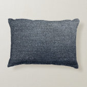 Cool Denim Look Dekokissen (Rückseite)