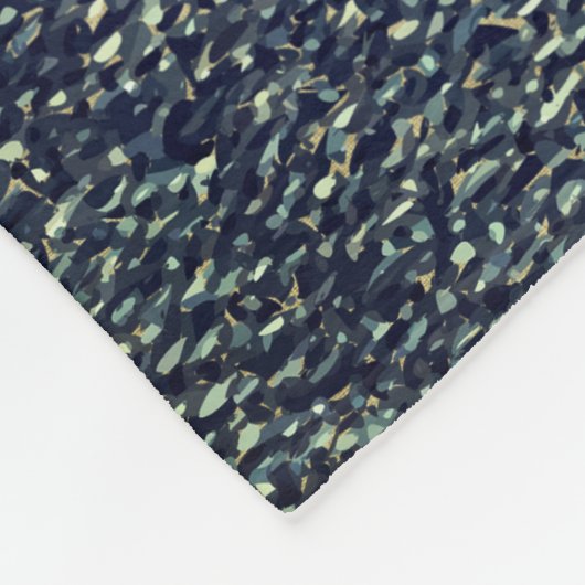 Cool Denim Look Fleecedecke (Ecke)