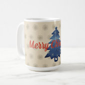 Cool Denim Look Kaffeetasse (Vorderseite Links)