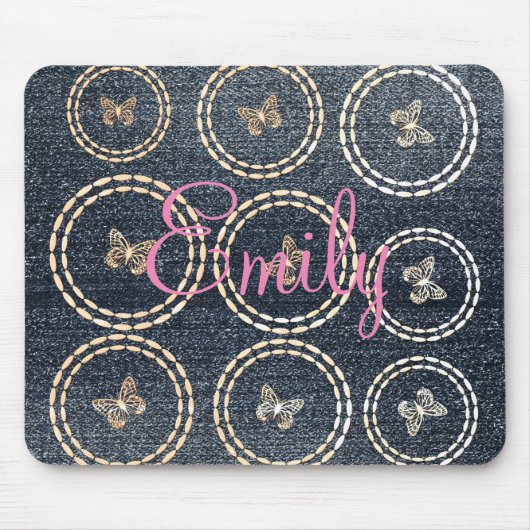 Cool Denim Look Mousepad (Vorne)