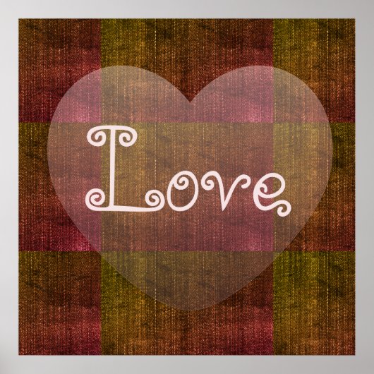 Cool Denim Look Poster (Vorne)