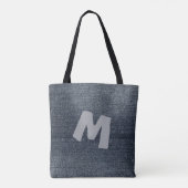 Cool Denim Look Tasche (Rückseite)