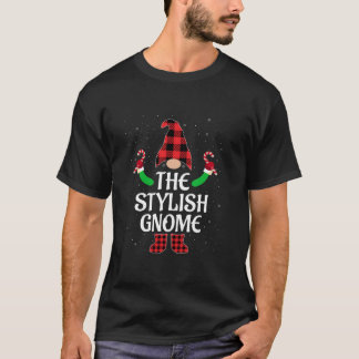 Cool Der stilvolle Gnom passende Familie hässliche T-Shirt