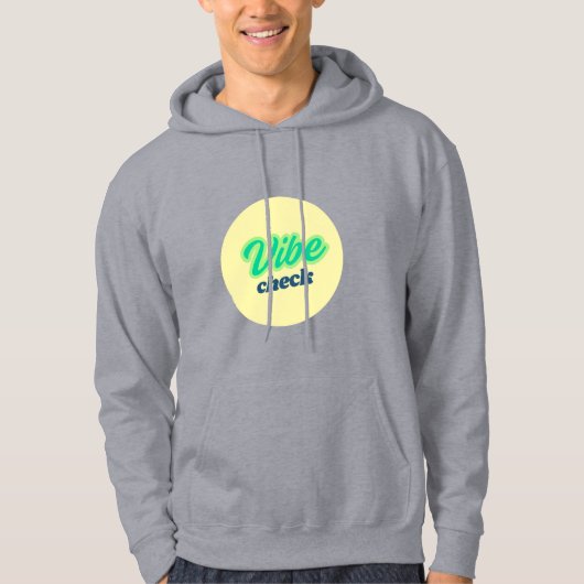 Cool Design: Vibe Check Hoodie (Vorderseite)
