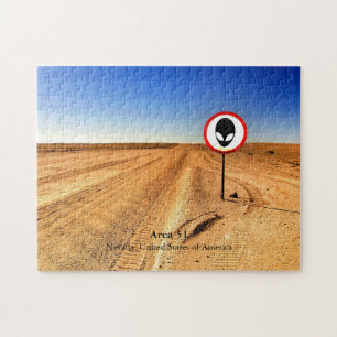 Cool Desolate Alien Area 51 Nevada USA Puzzle