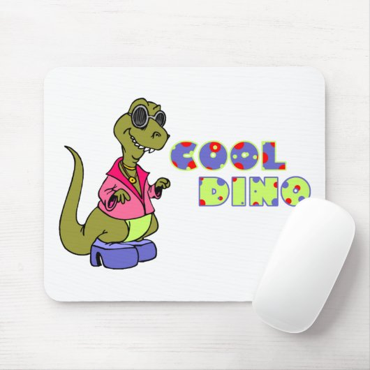 Cool Dino Mousepad (Mit Mouse)