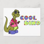 Cool Dino Postkarte (Vorderseite)
