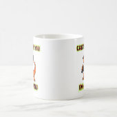 Cool Dinosaur Gamer Kaffeetasse (Mittel)