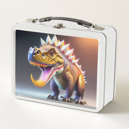 Cool Dinosaur Metal Lunchbox (Vorderseite)