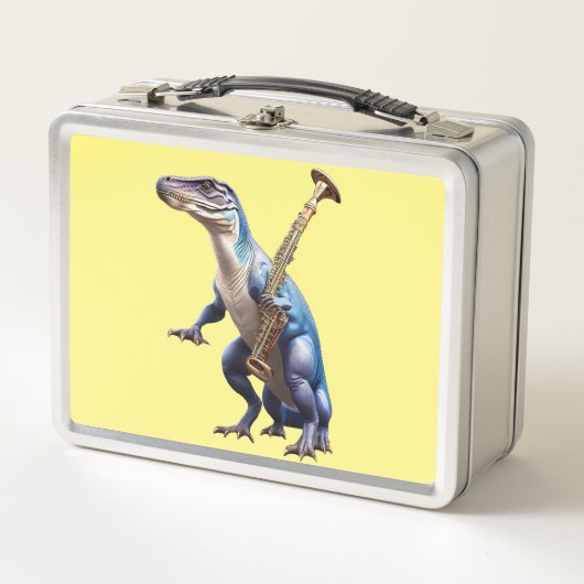 Cool Dinosaur Metal Lunchbox (Vorderseite)