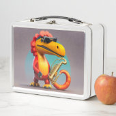 Cool Dinosaur Metal Lunchbox (Beispiel)