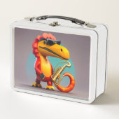Cool Dinosaur Metal Lunchbox (Vorderseite)
