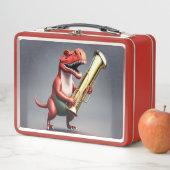 Cool Dinosaur Metal Lunchbox (Beispiel)