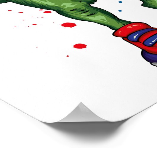 Cool Dinosaurier Poster (Ecke)