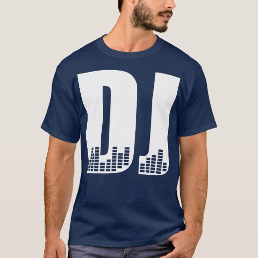 Cool DJ Beat Disk Jockey T-Shirt (Vorderseite)