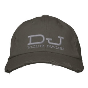 Cool DJ Hat Bestickte Baseballkappe