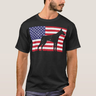 Cool Doberman Dog Art for Men Doberman Pinsc T-Shirt