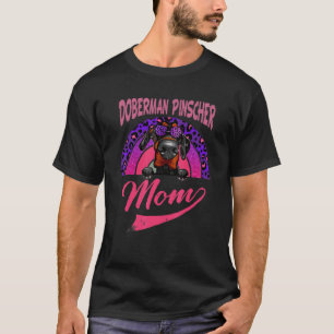 Cool Doberman Mama Doberman Pinscher Muttertag T-Shirt