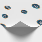 Cool Doc.Com Kryptowährung-Zeichenmuster Geschenkpapier (Ecke)