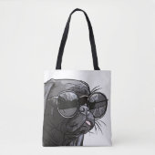 Cool Dog - Cute Dog Collection / Tote Bag Tasche (Vorderseite)