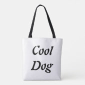 Cool Dog - Cute Dog Collection / Tote Bag Tasche (Rückseite)