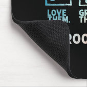 Cool Dog Groomer Art For Men Women Dog Grooming Pe Mousepad (Ecke)