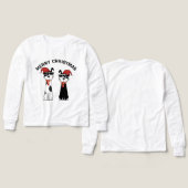 Cool Dog Merry Christmas (Design Vorderseite & Rückseite)