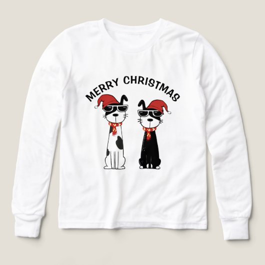 Cool Dog Merry Christmas (Design Vorderseite)