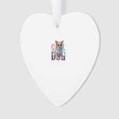 Cool Dog Style Ornament (Vorderseite)