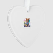 Cool Dog Style Ornament (Vorderseite)