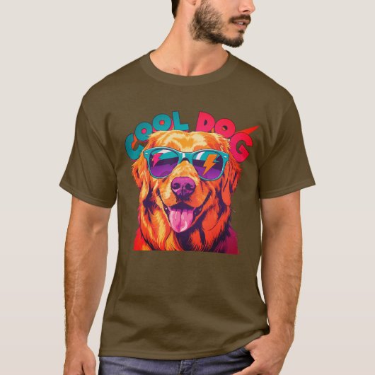 Cool Dog Vibes T-Shirt (Vorderseite)