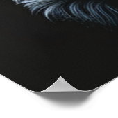 cool dog wearing a pair of stylish sungasse poster (Ecke)