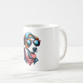 Cool Dogzz ein cooler Jack Russell Terrier mit Sun Kaffeetasse (VorderseiteRechts)