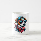 Cool Dogzz ein cooler Jack Russell Terrier mit Sun Kaffeetasse (Mittel)