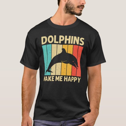 Cool Dolphin For Men Women Dolphins Beluga Whale S T-Shirt (Vorderseite)